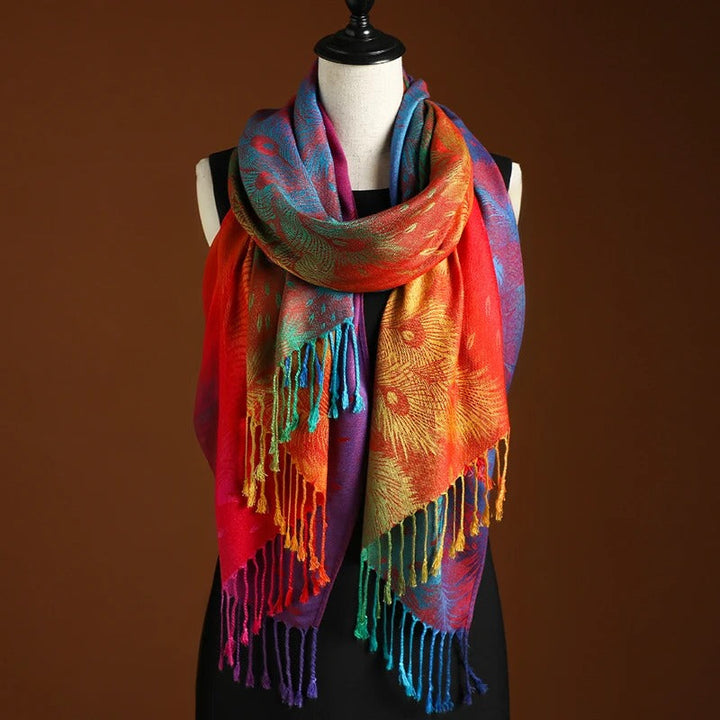 Boho chic tørklæde