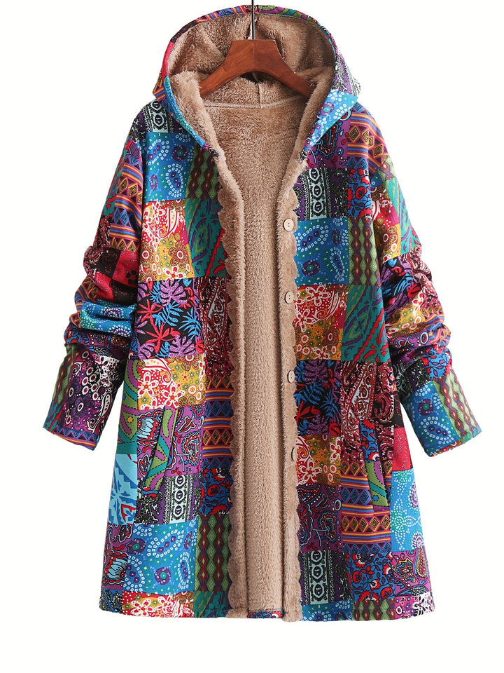 Maribel - Patchwork Frakke