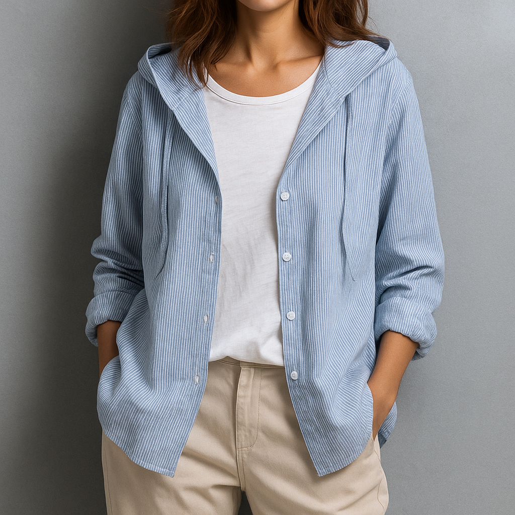 Dena - Stilfuld Hættebluse