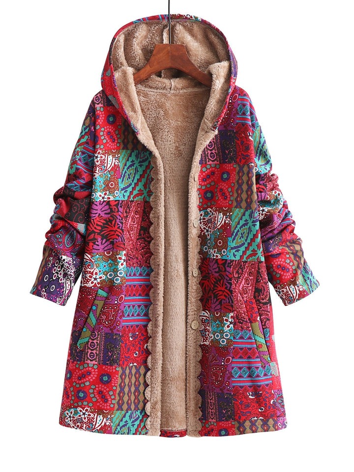 Maribel - Patchwork Frakke