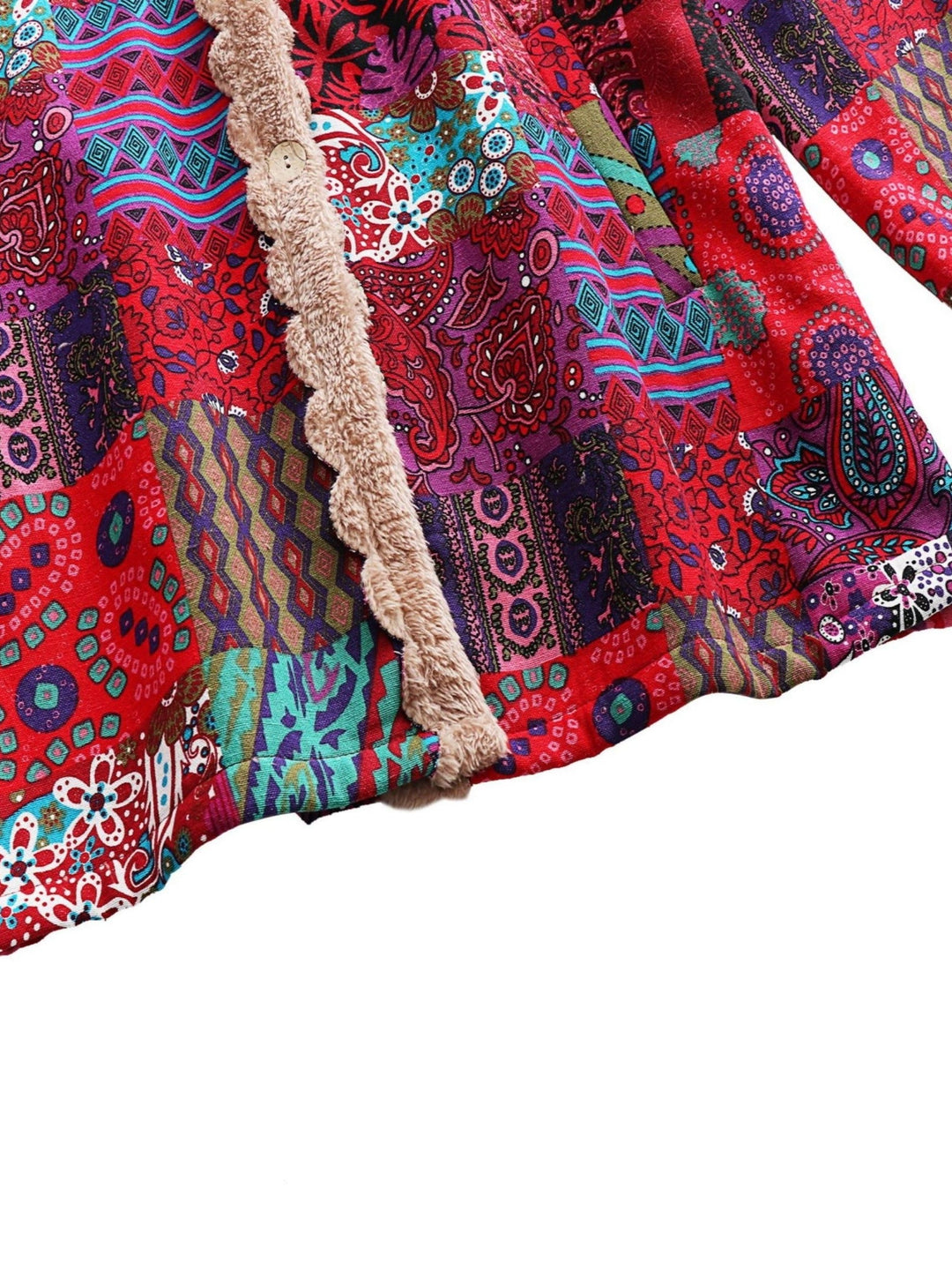 Maribel - Patchwork Frakke