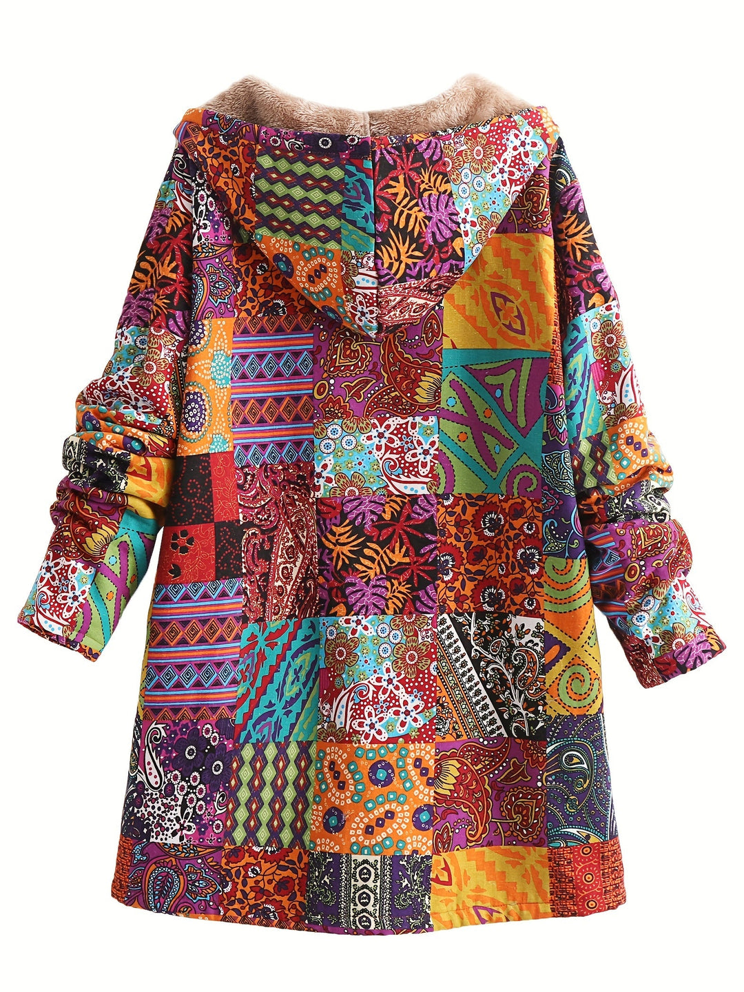 Maribel - Patchwork Frakke
