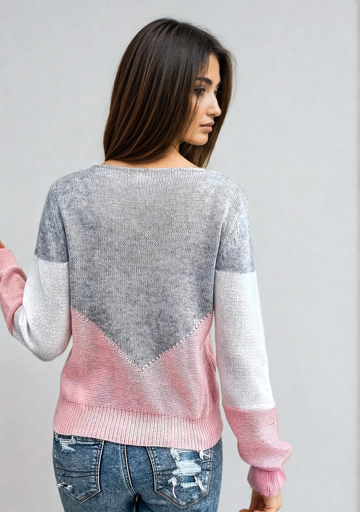 Donatella | Casual Strikket Trøje