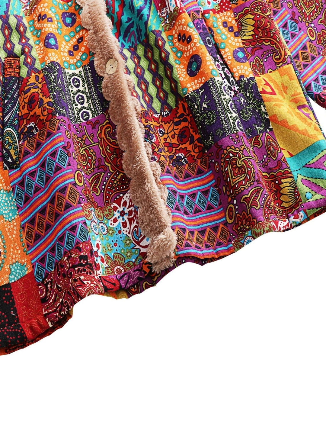 Maribel - Patchwork Frakke