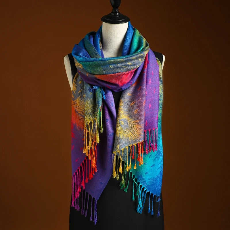 Boho chic tørklæde