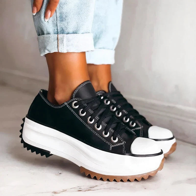 Elisa - Højsålede Sneakers