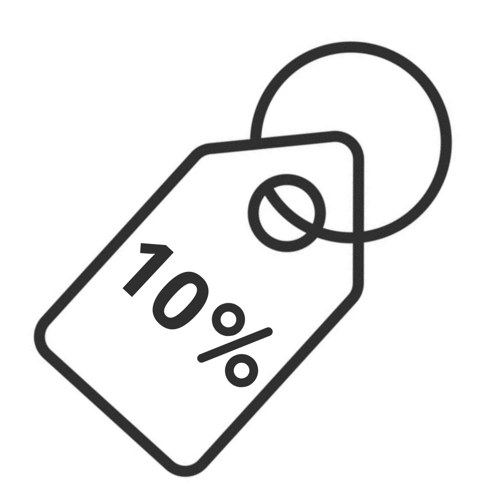 Bestil 2+ produkter og få 10% ekstra rabat