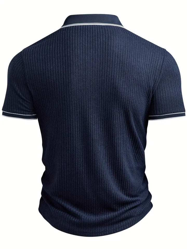 Sebastian - Poloshirt med skræddersyet struktur