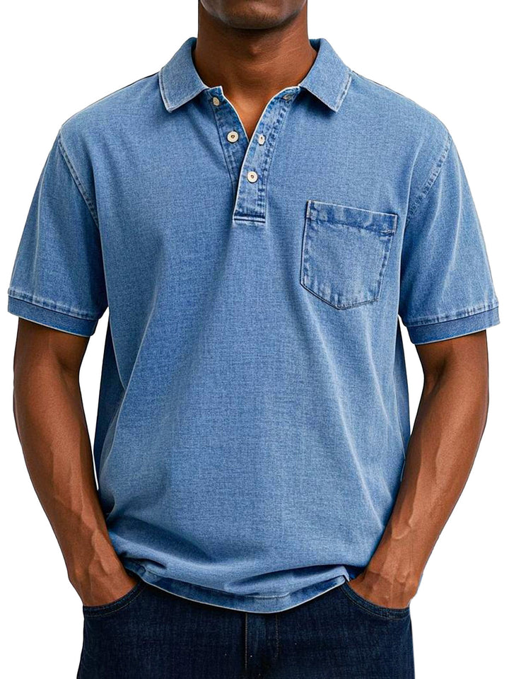 Maxime - Afslappet vintage-polo