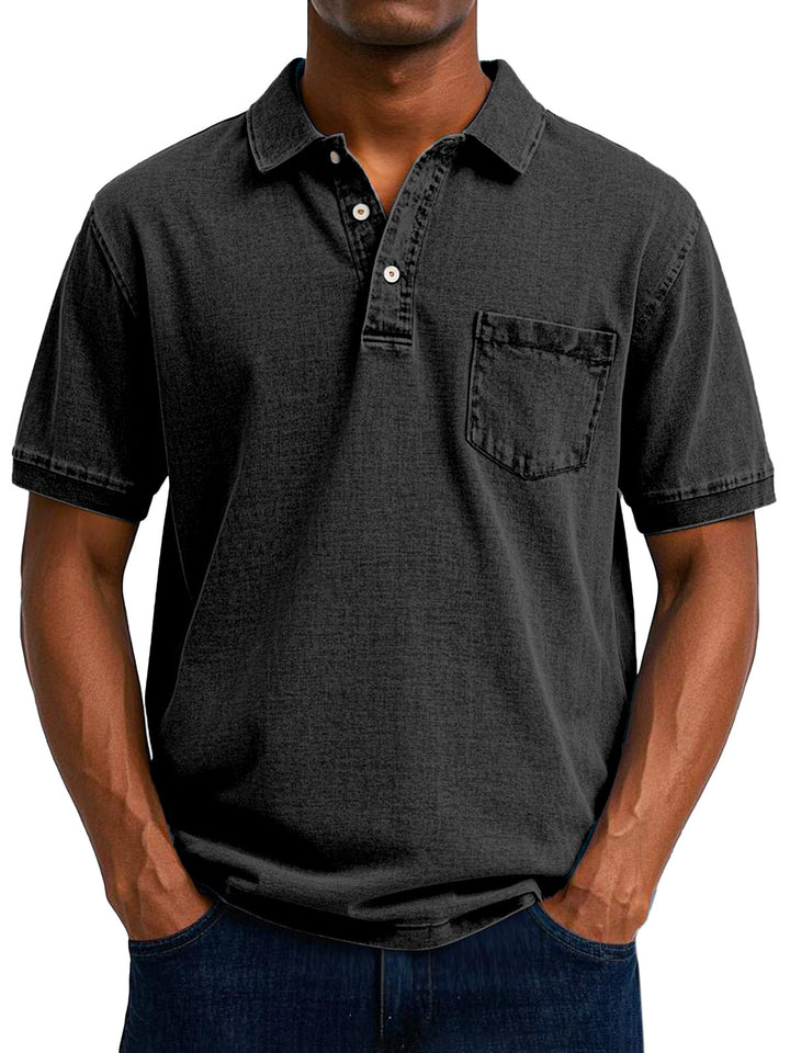 Maxime - Afslappet vintage-polo