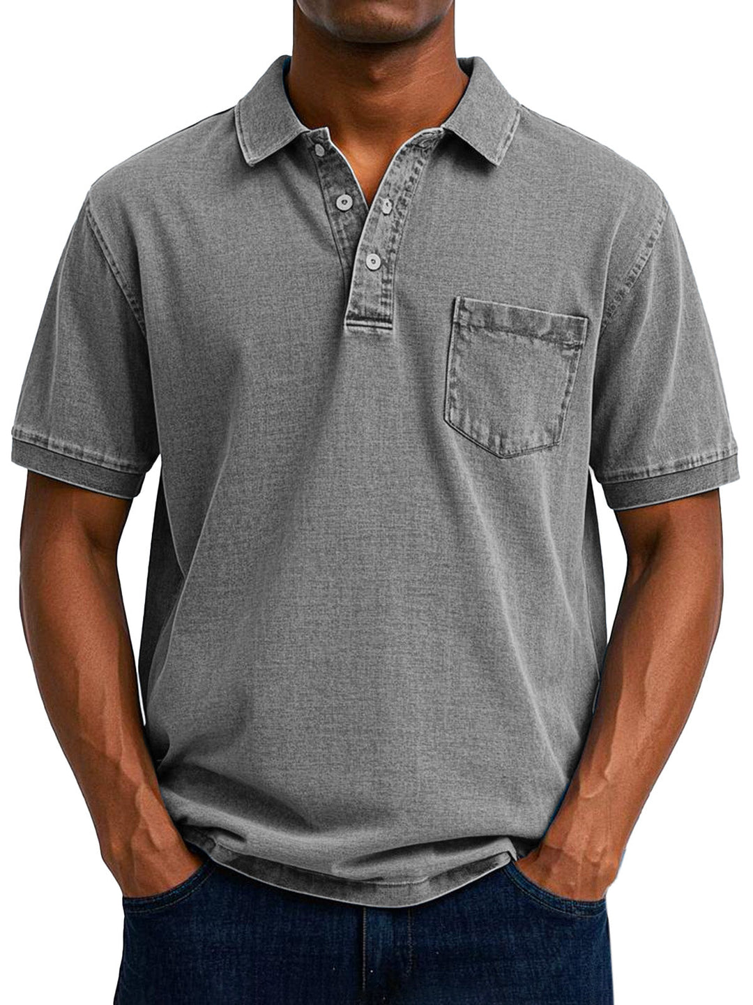 Maxime - Afslappet vintage-polo