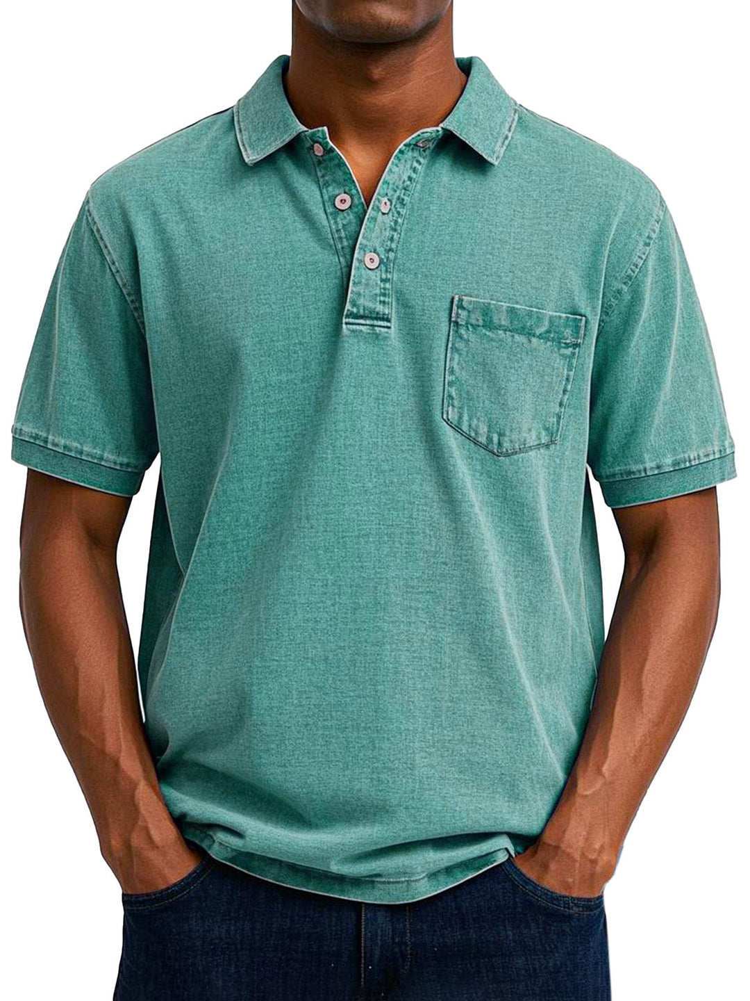 Maxime - Afslappet vintage-polo