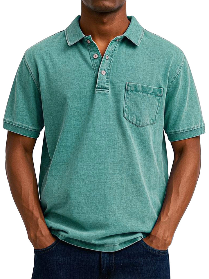 Maxime - Afslappet vintage-polo