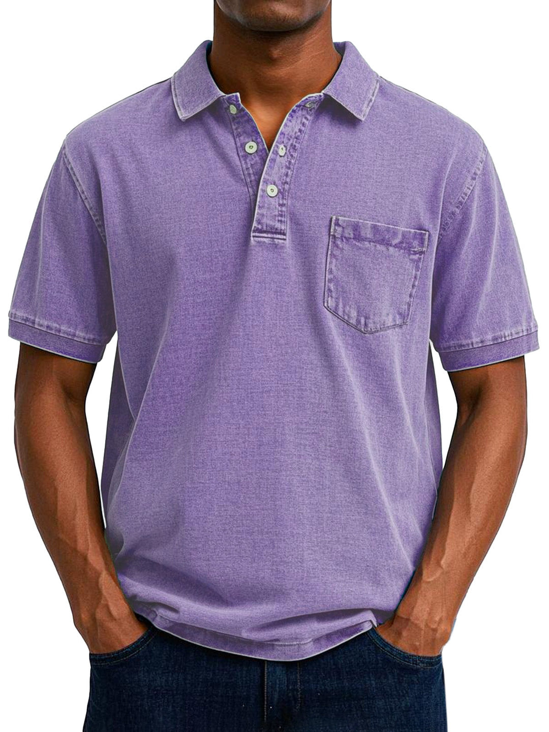 Maxime - Afslappet vintage-polo