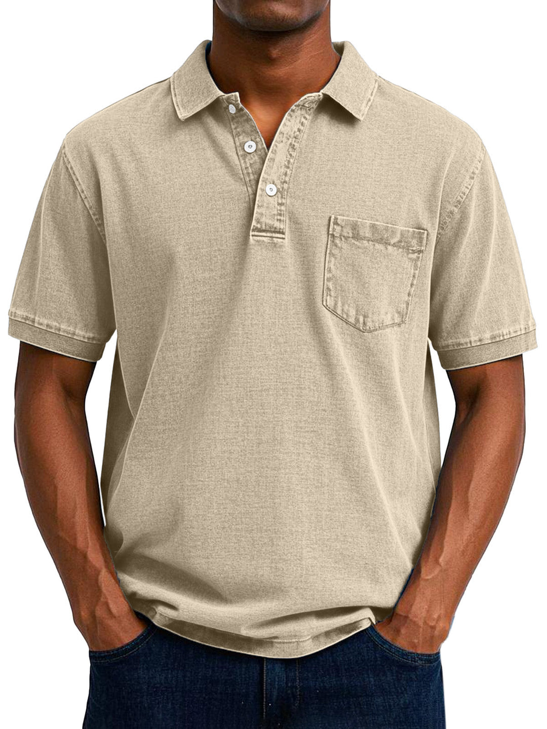 Maxime - Afslappet vintage-polo