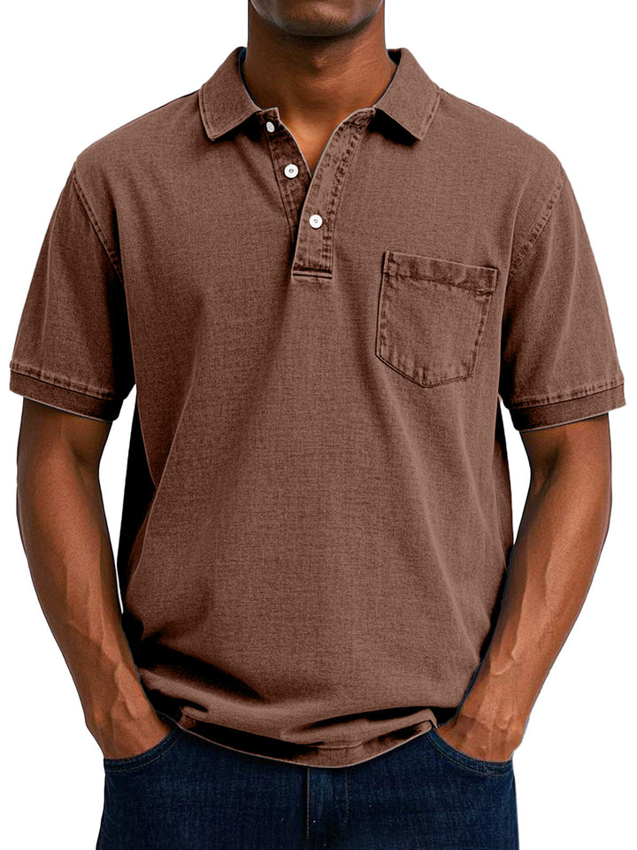 Maxime - Afslappet vintage-polo