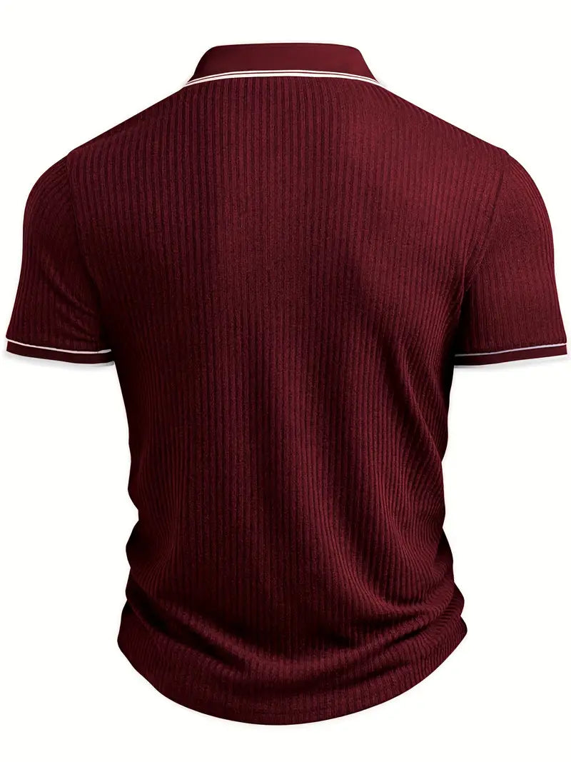 Sebastian - Poloshirt med skræddersyet struktur