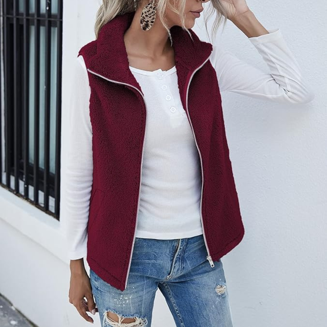 Virah – hyggelig vest med lommer