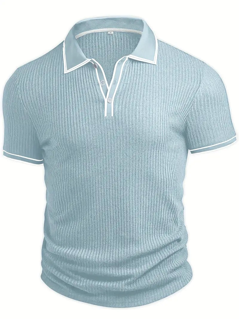 Sebastian - Poloshirt med skræddersyet struktur