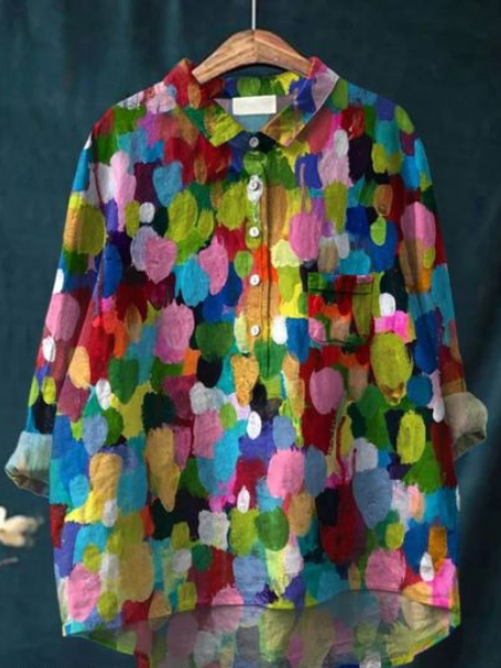 Astrid - Elegant blomstret bluse