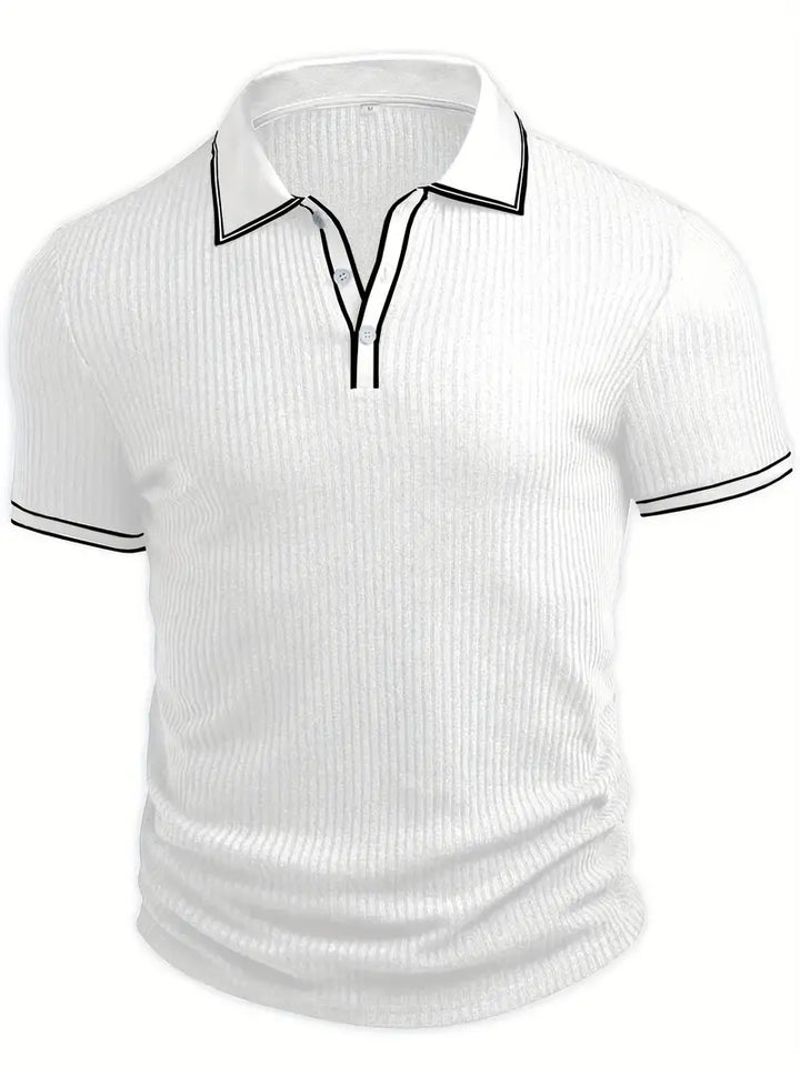 Sebastian - Poloshirt med skræddersyet struktur