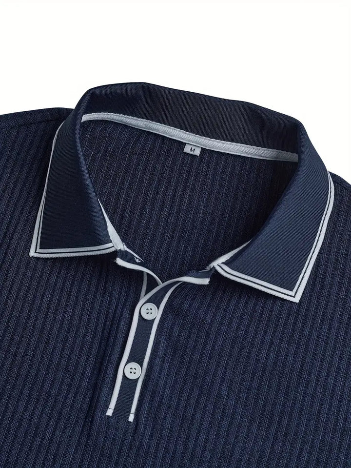 Sebastian - Poloshirt med skræddersyet struktur
