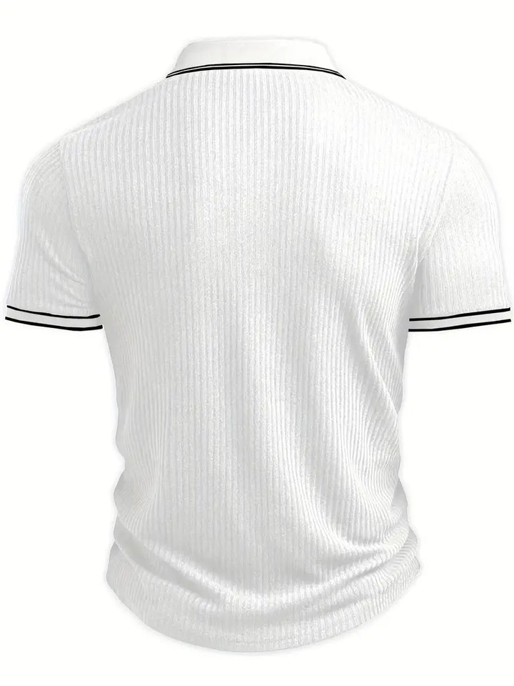 Sebastian - Poloshirt med skræddersyet struktur
