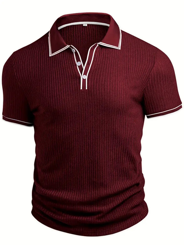 Sebastian - Poloshirt med skræddersyet struktur