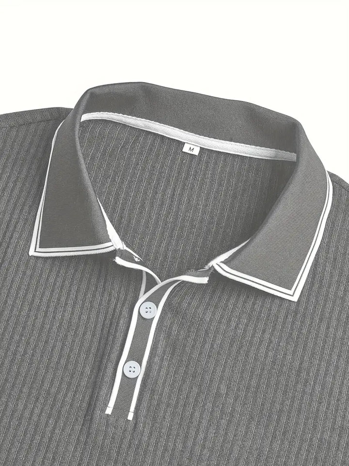 Sebastian - Poloshirt med skræddersyet struktur