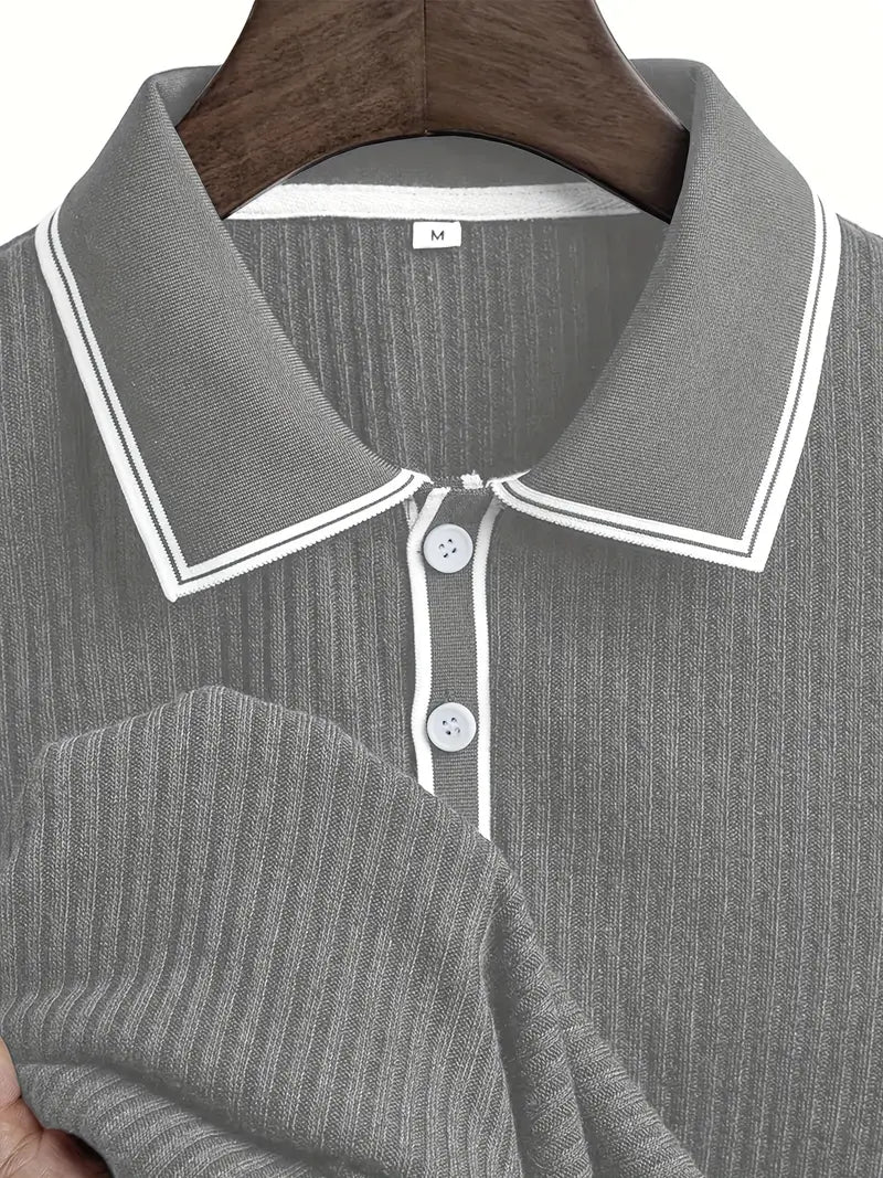 Sebastian - Poloshirt med skræddersyet struktur