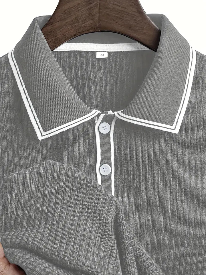 Sebastian - Poloshirt med skræddersyet struktur