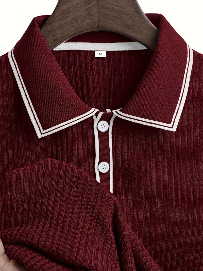 Sebastian - Poloshirt med skræddersyet struktur