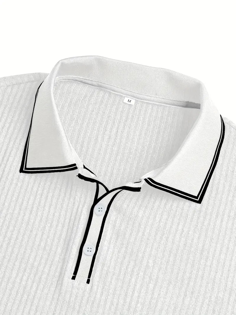 Sebastian - Poloshirt med skræddersyet struktur