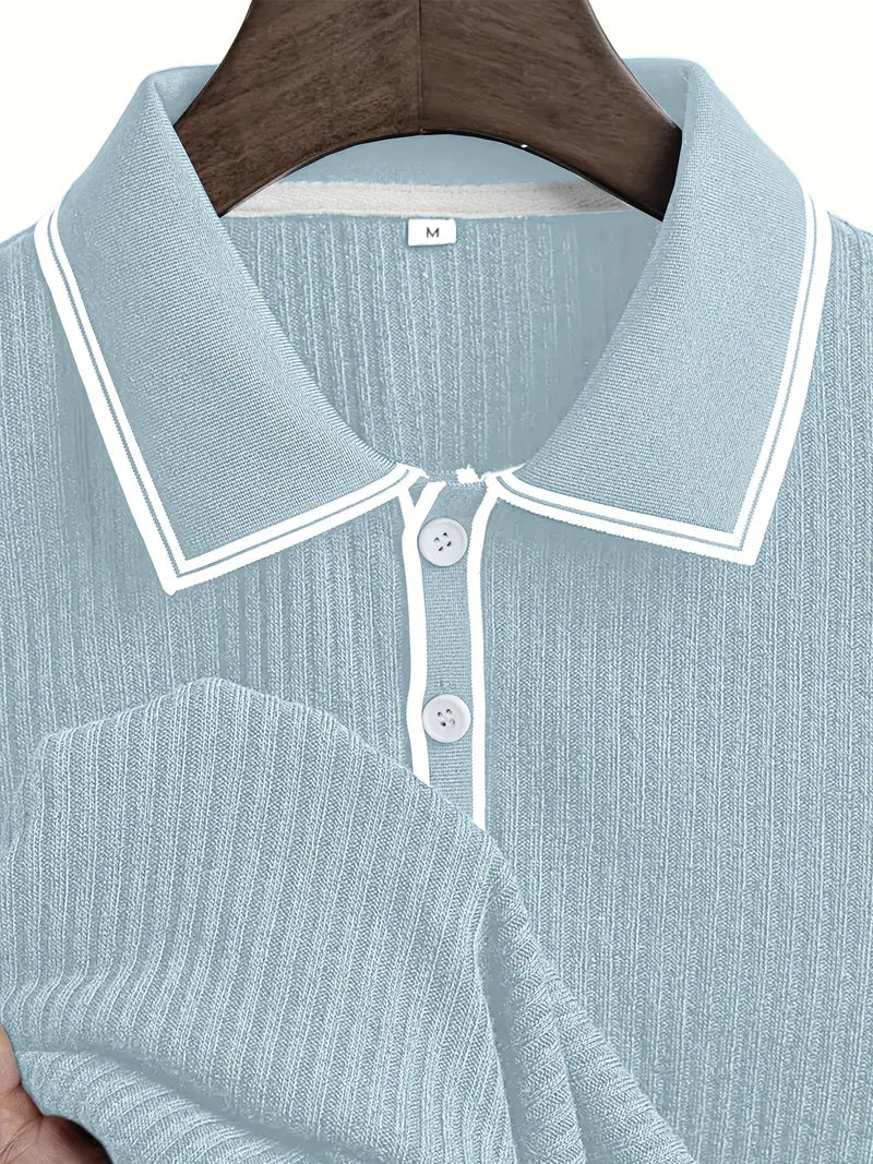 Sebastian - Poloshirt med skræddersyet struktur