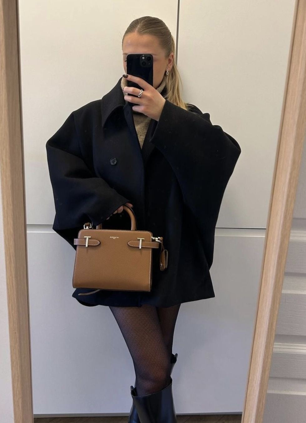 Gitte - Oversized uldfrakke