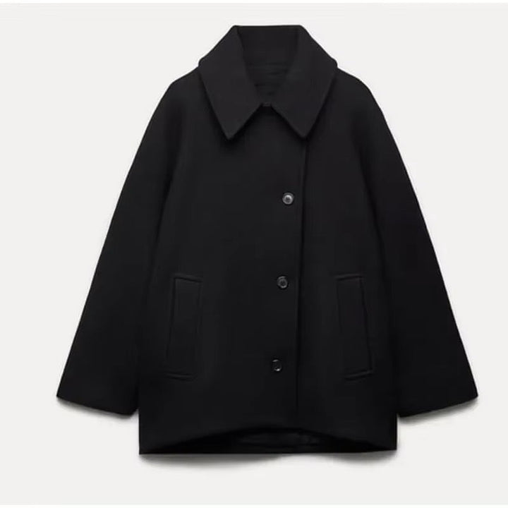 Gitte - Oversized uldfrakke