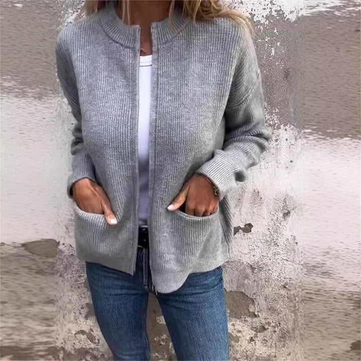 Louise - Afslappet strikvest