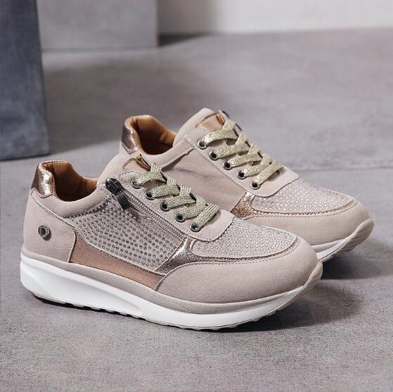 Lyka - Ortopædiske Sneakers med Lynlås