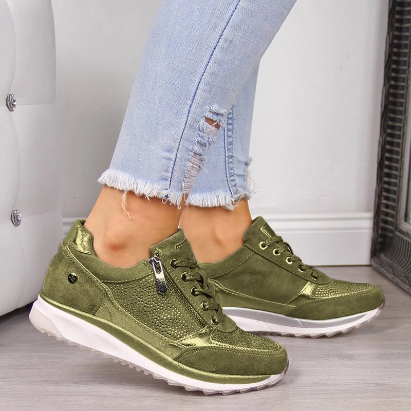 Lyka - Ortopædiske Sneakers med Lynlås