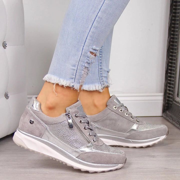 Lyka - Ortopædiske Sneakers med Lynlås