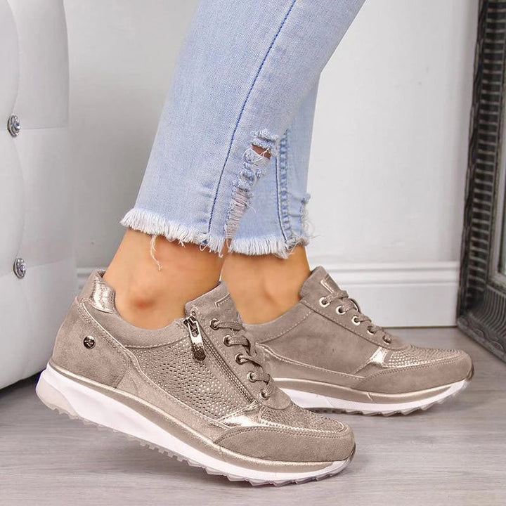 Lyka - Ortopædiske Sneakers med Lynlås