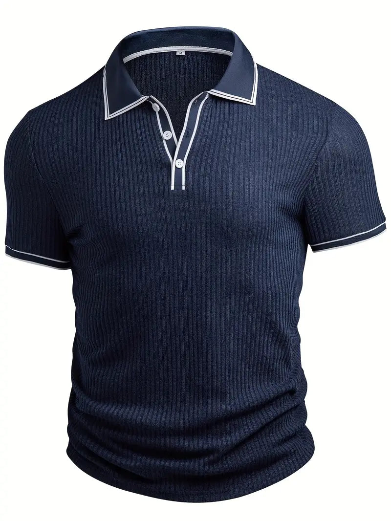 Sebastian - Poloshirt med skræddersyet struktur