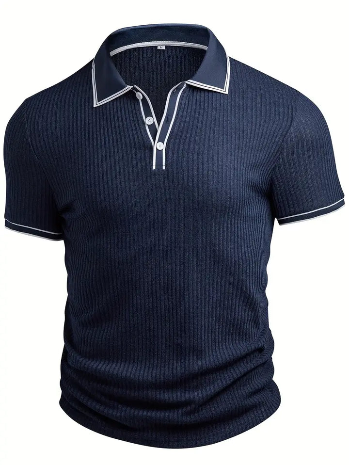 Sebastian - Poloshirt med skræddersyet struktur
