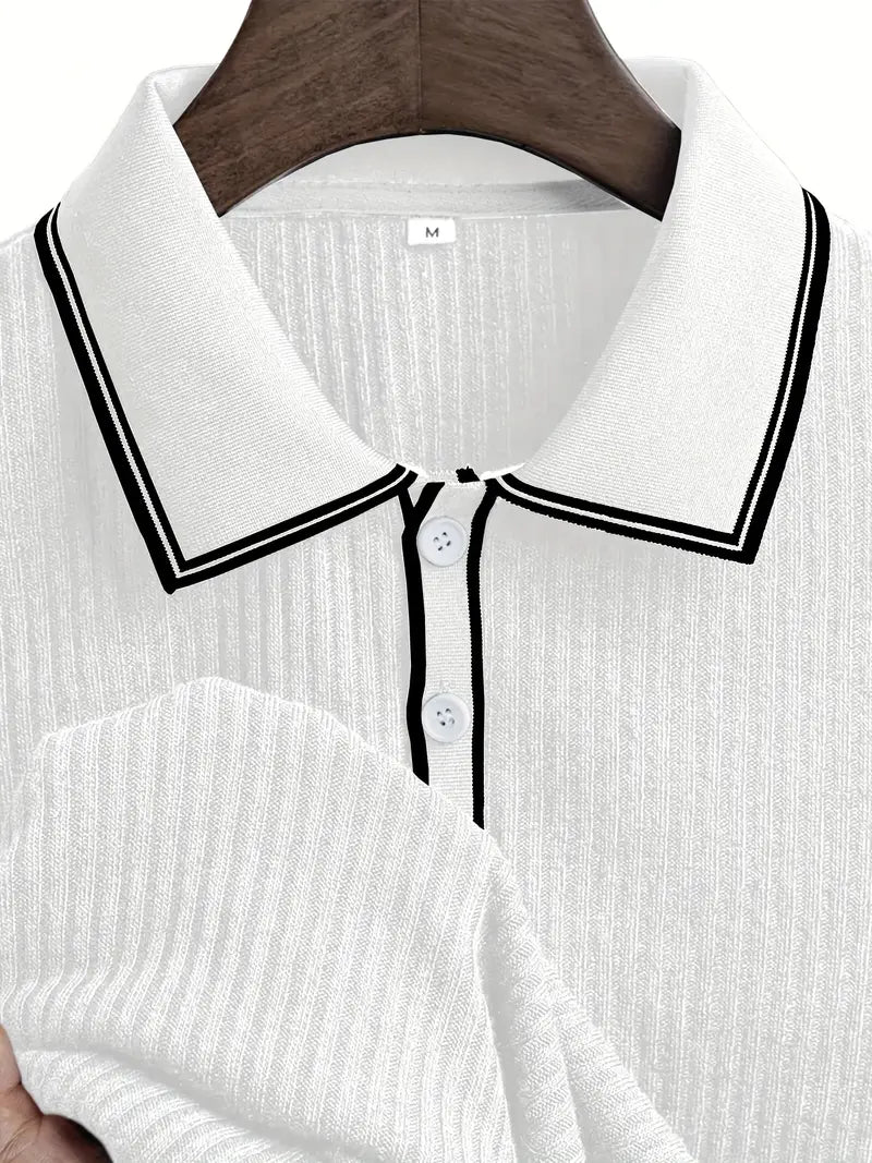 Sebastian - Poloshirt med skræddersyet struktur