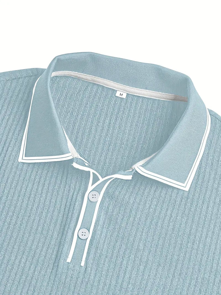 Sebastian - Poloshirt med skræddersyet struktur