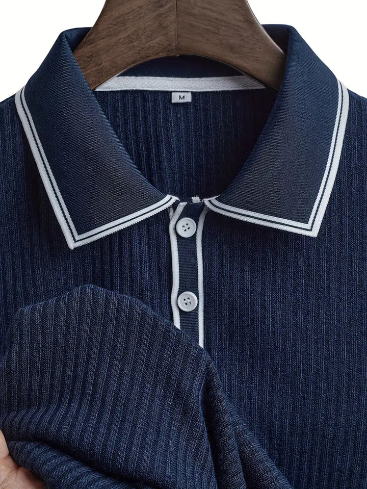 Sebastian - Poloshirt med skræddersyet struktur