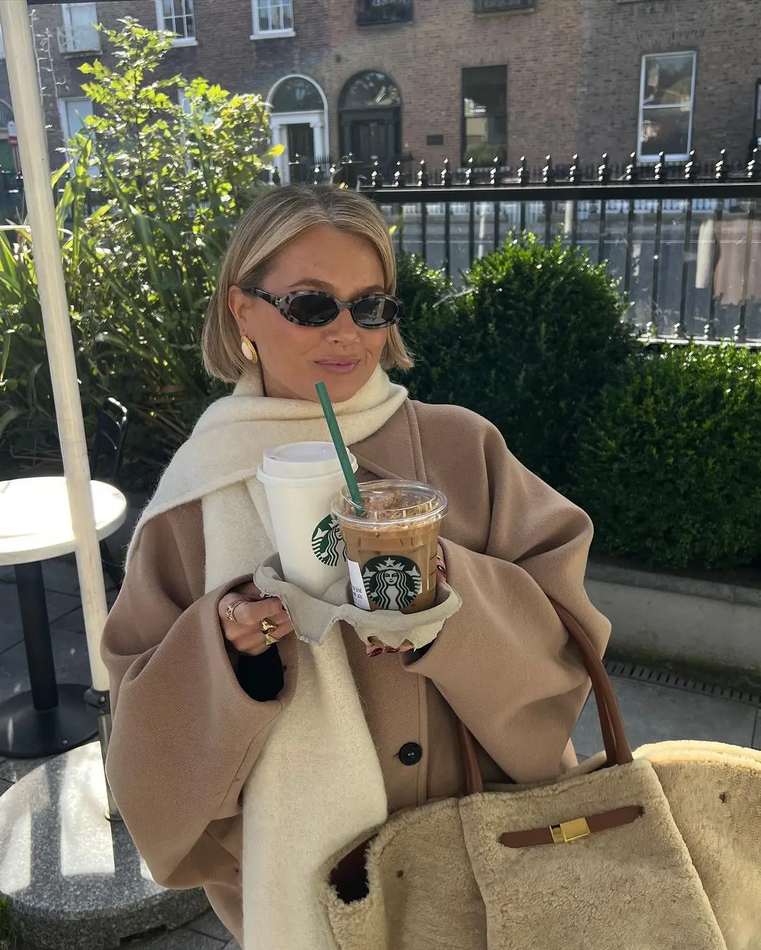 Gitte - Oversized uldfrakke